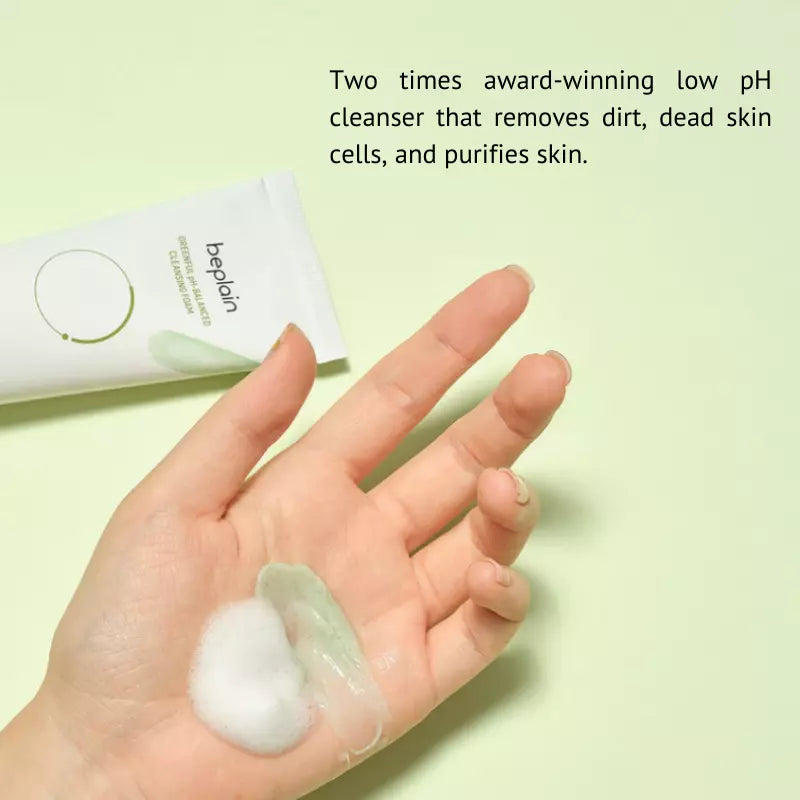 Cleanser that removes dirt, impurities, dead skin cells and purifies skin