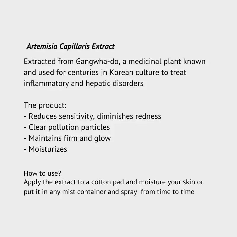 ONETHING-Artemisia-Capillaris-Extract-Mugwort-Benefits