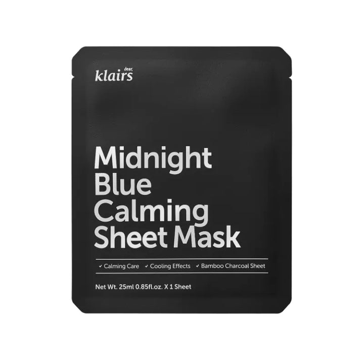 Klairs Midnight Blue Calming Sheet Mask(25ml)
