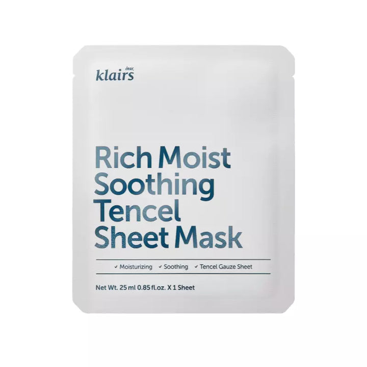 Klairs Rich Moist Soothing Tencel Sheet Mask(25ml)