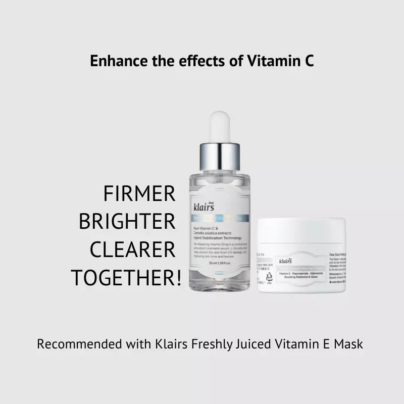 use Freshly Juiced Vitamin E mask with vitamin  c