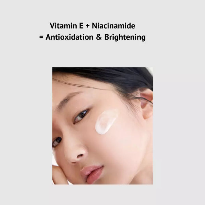 vitamin E Niacinamide antioxidant brightening cream mask